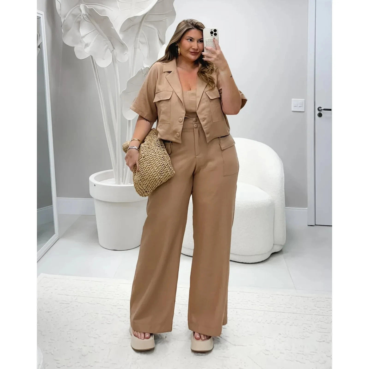 Conjunto Deserto Alfaiataria - (Compre 1 Leve 2) Conjunto Deserto MRL-017 Miralleve 