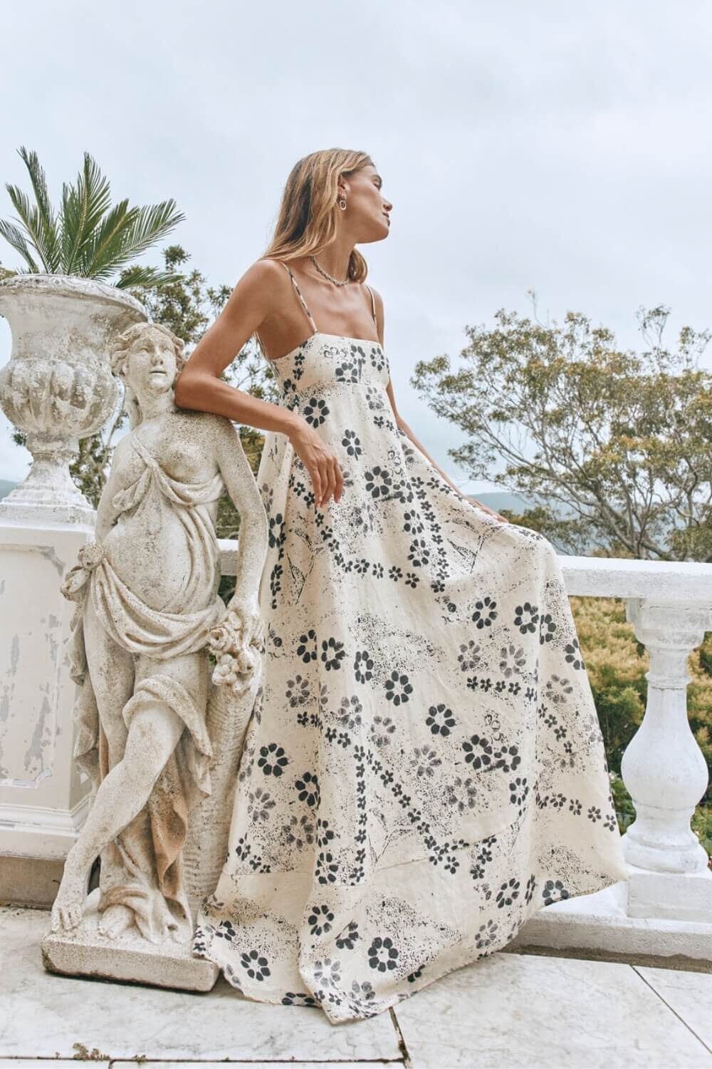 Vestido Longo Carissa Vestido Longo MRL-166 Miralleve 